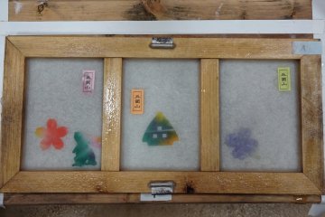 Lucu sekali: rumah Gokaya dengan washi